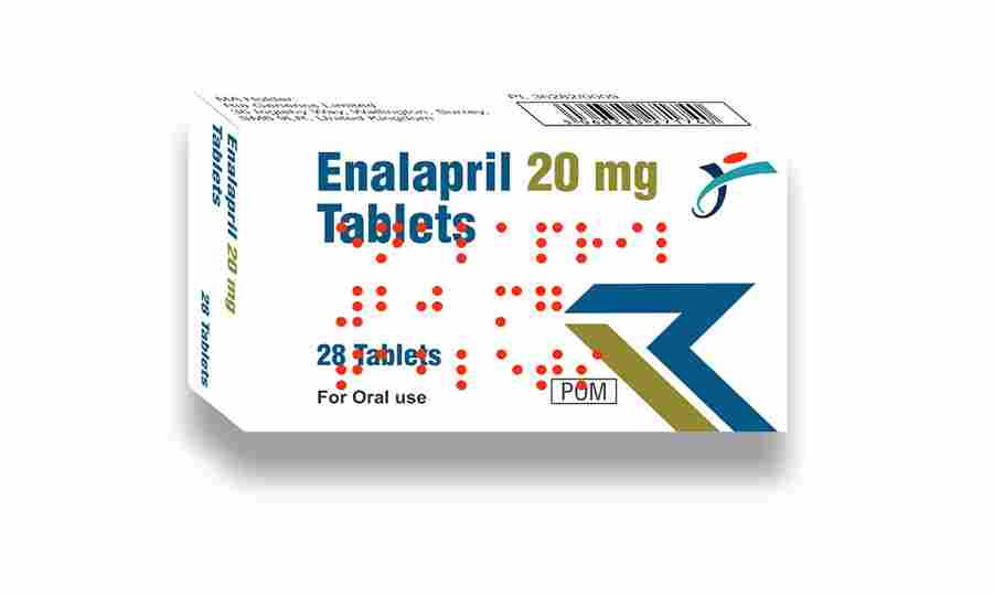 Enalapril 20 mg Tablets